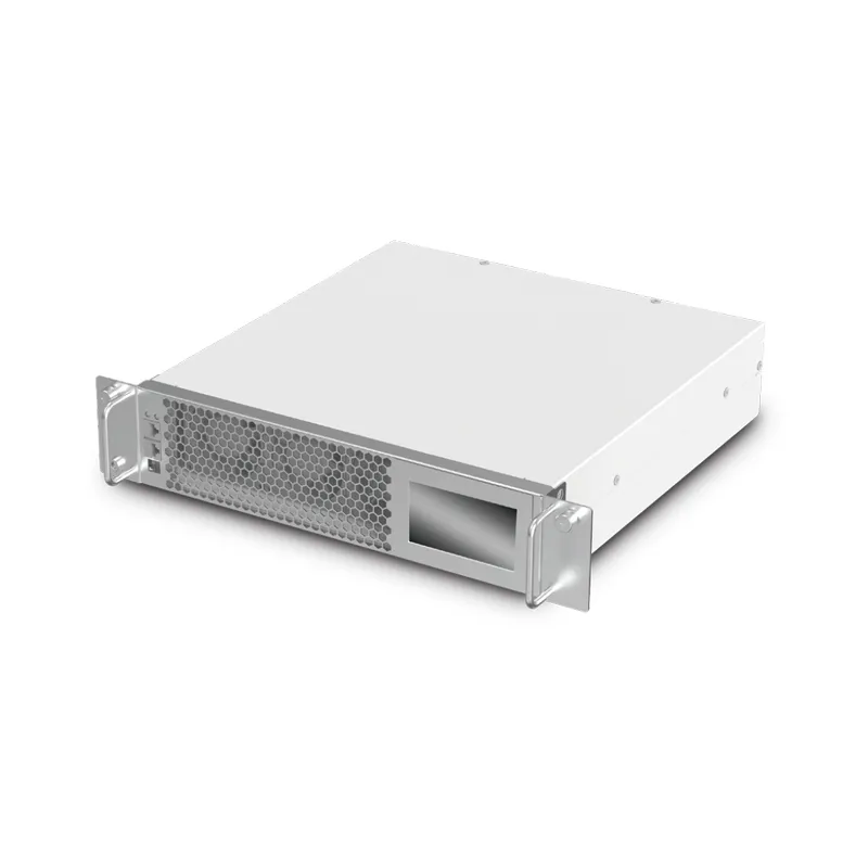 Rack-mounted harmonic filter module for HVAC electrical-room planning