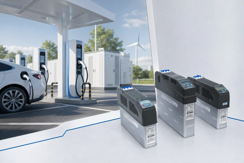 L“” Expert en optimisation de puissance » pour l'infrastructure de recharge des véhicules électriques — Analyse d'application des solutions de compensation de puissance réactive de CNBYG