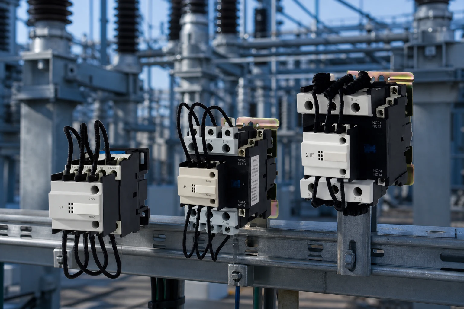 intelligent compound switch — CNBYG product in industrial power facility (illustrative)