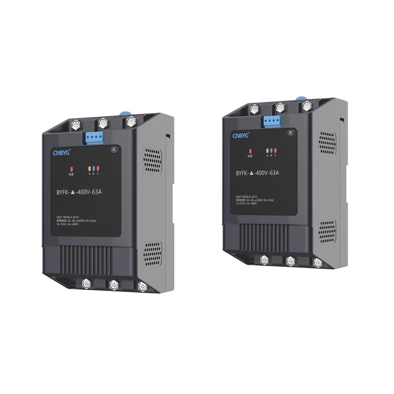 CNBYG BYFK series intelligent low-voltage composite switch product view for capacitor bank switching
