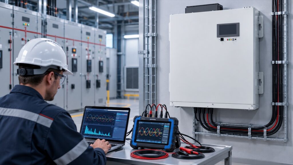 Active Harmonic Filter Commissioning Procedure