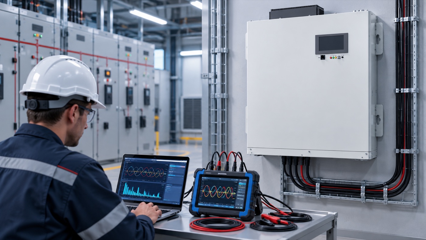 Active Harmonic Filter Commissioning Procedure