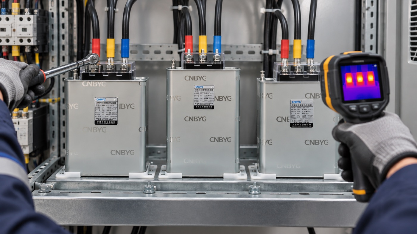 capacitor bank maintenance checklist field verification