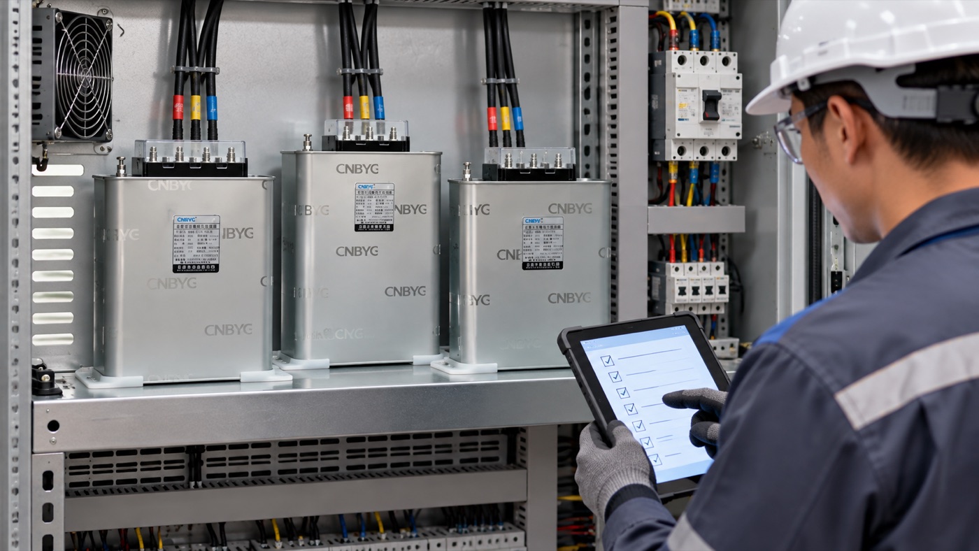 capacitor bank maintenance checklist maintenance check
