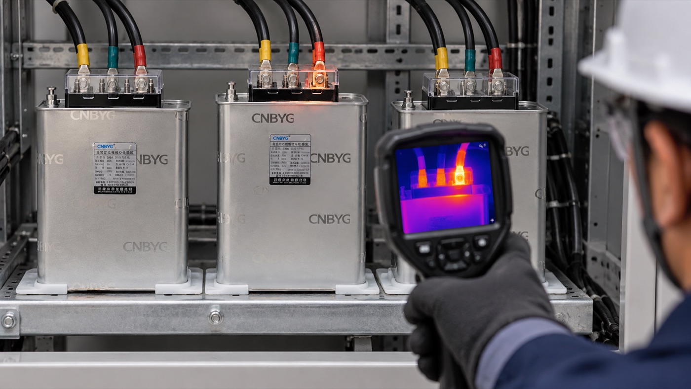 capacitor bank overheating equipment installation