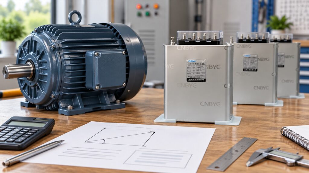 How to Size a Capacitor Bank for a Motor Load