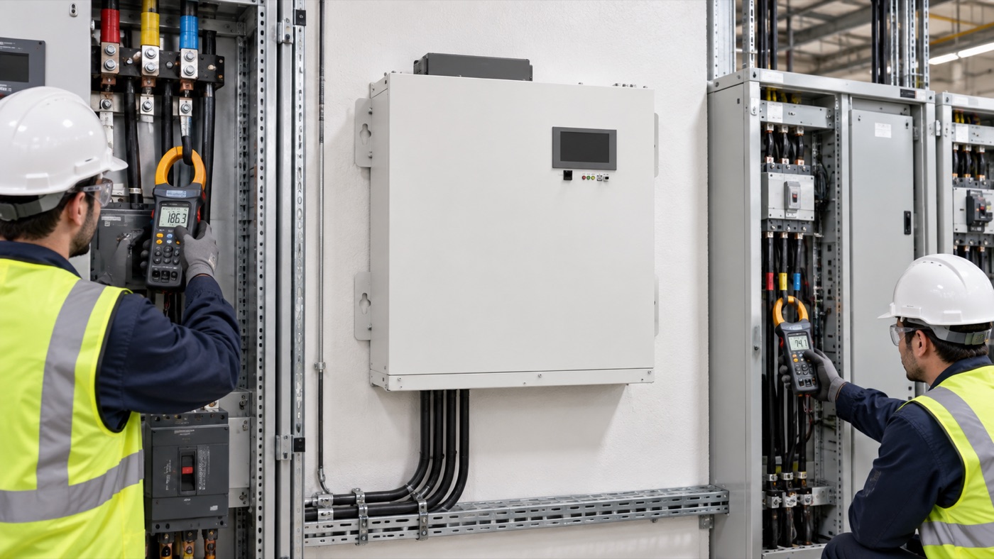 centralized vs distributed active harmonic filter maintenance check