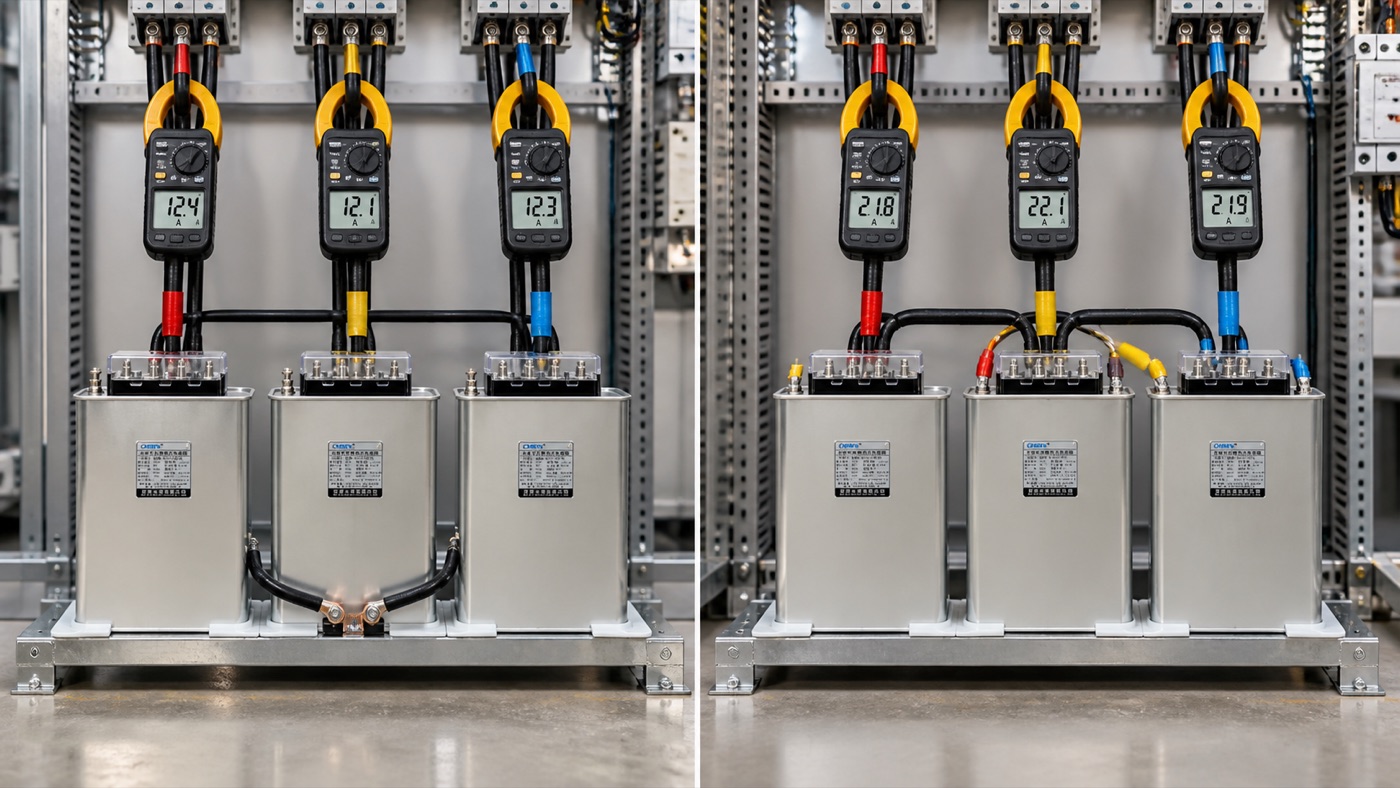 fixed vs automatic capacitor bank equipment installation