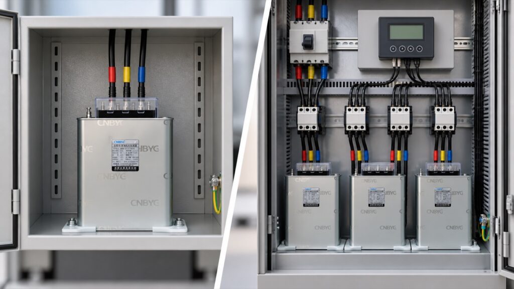 Fixed vs Automatic Capacitor Banks