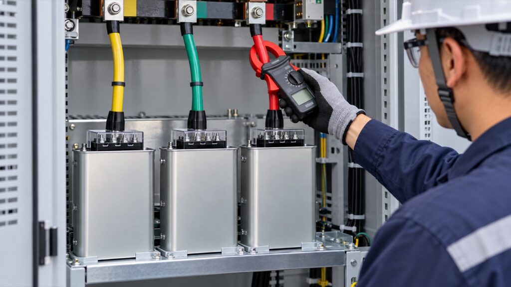 How to Measure Capacitor Bank Current