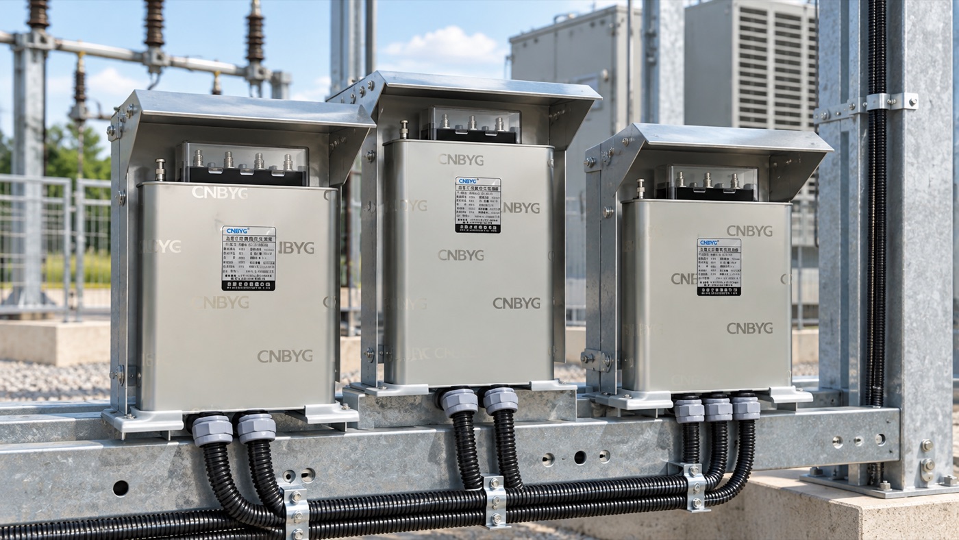 outdoor capacitor bank design field verification
