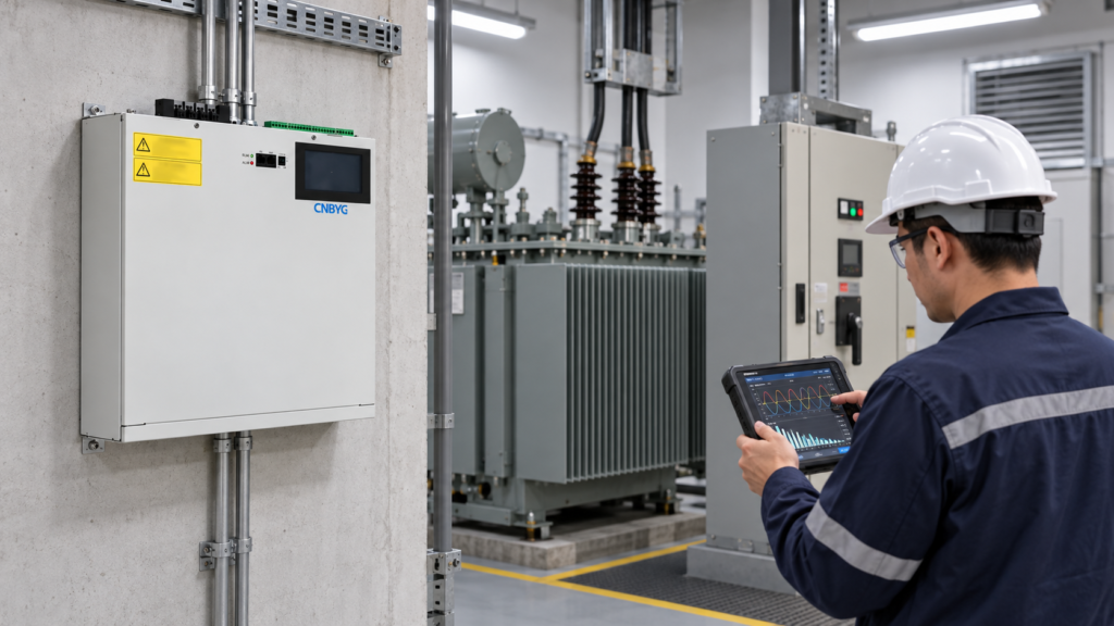Power Factor Correction for Lightly Loaded Transformers
