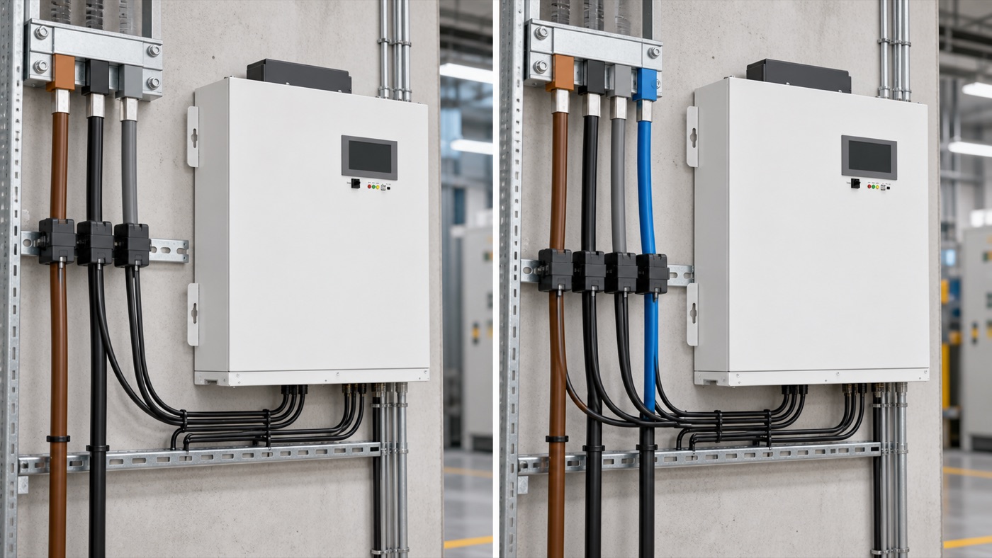 3 wire vs 4 wire active harmonic filter maintenance check