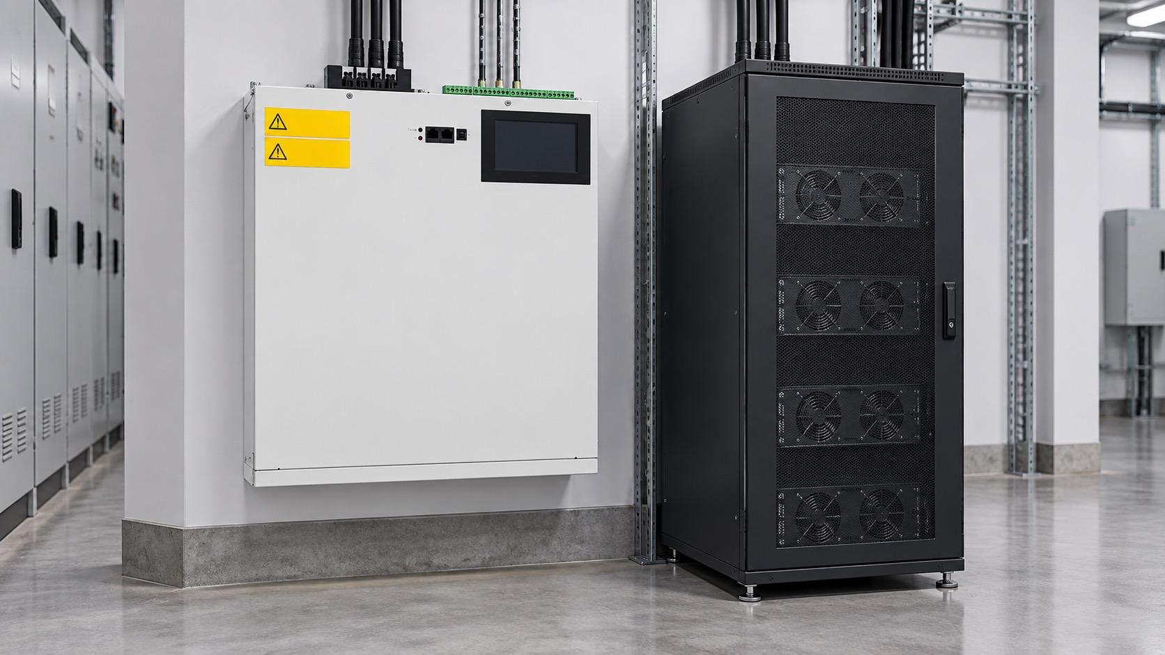 CNBYG wall SVG and rack AHF used to illustrate a combined solution