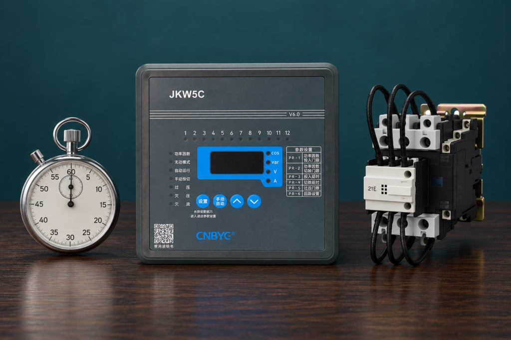 How to Program Capacitor Switching Delay